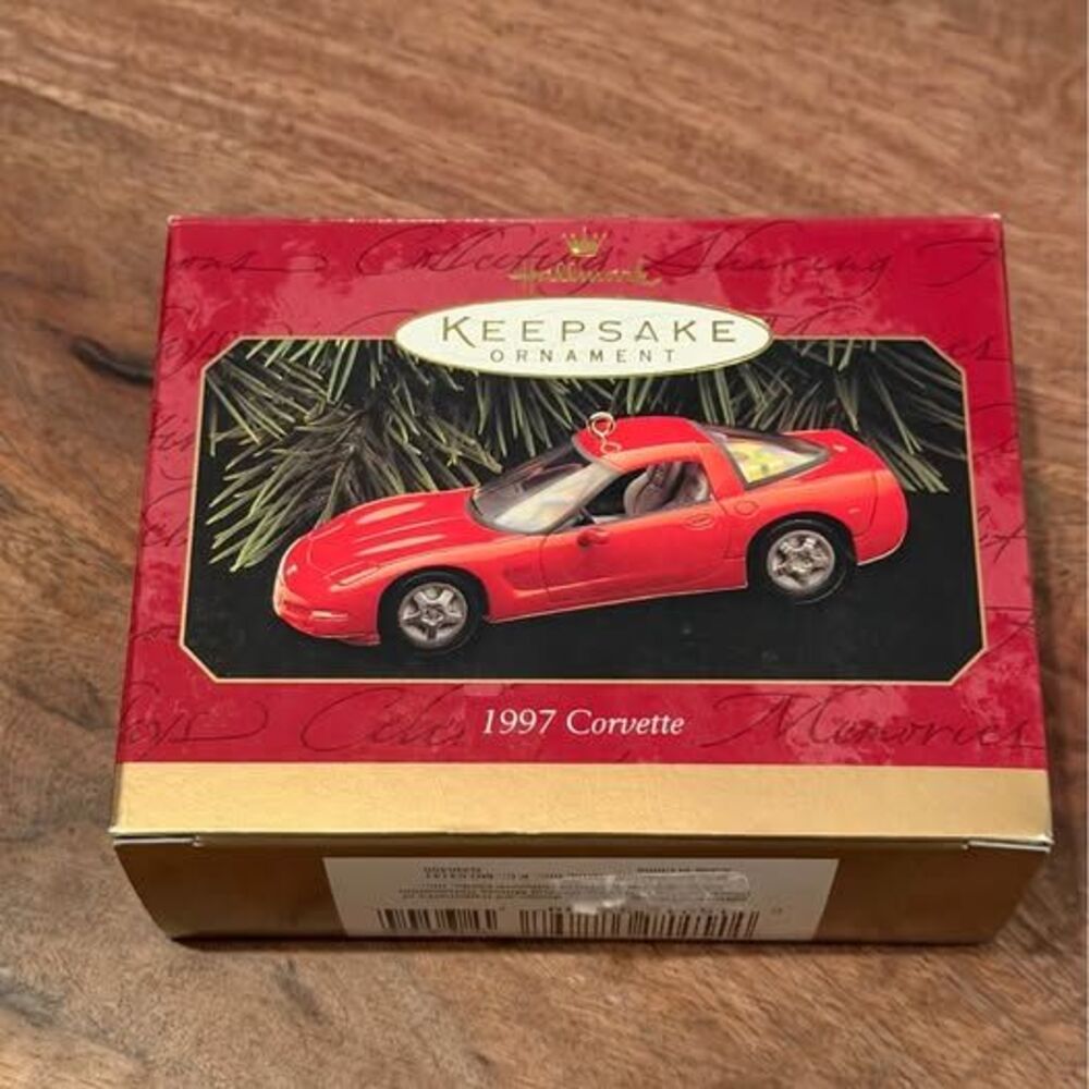 Hallmark Keepsake 1997 Corvette Christmas Ornament